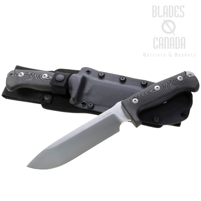 Lion Steel M7 MS Fixed Blade Knife, Sleipner, Micarta, Kydex Sheath, M7 MS